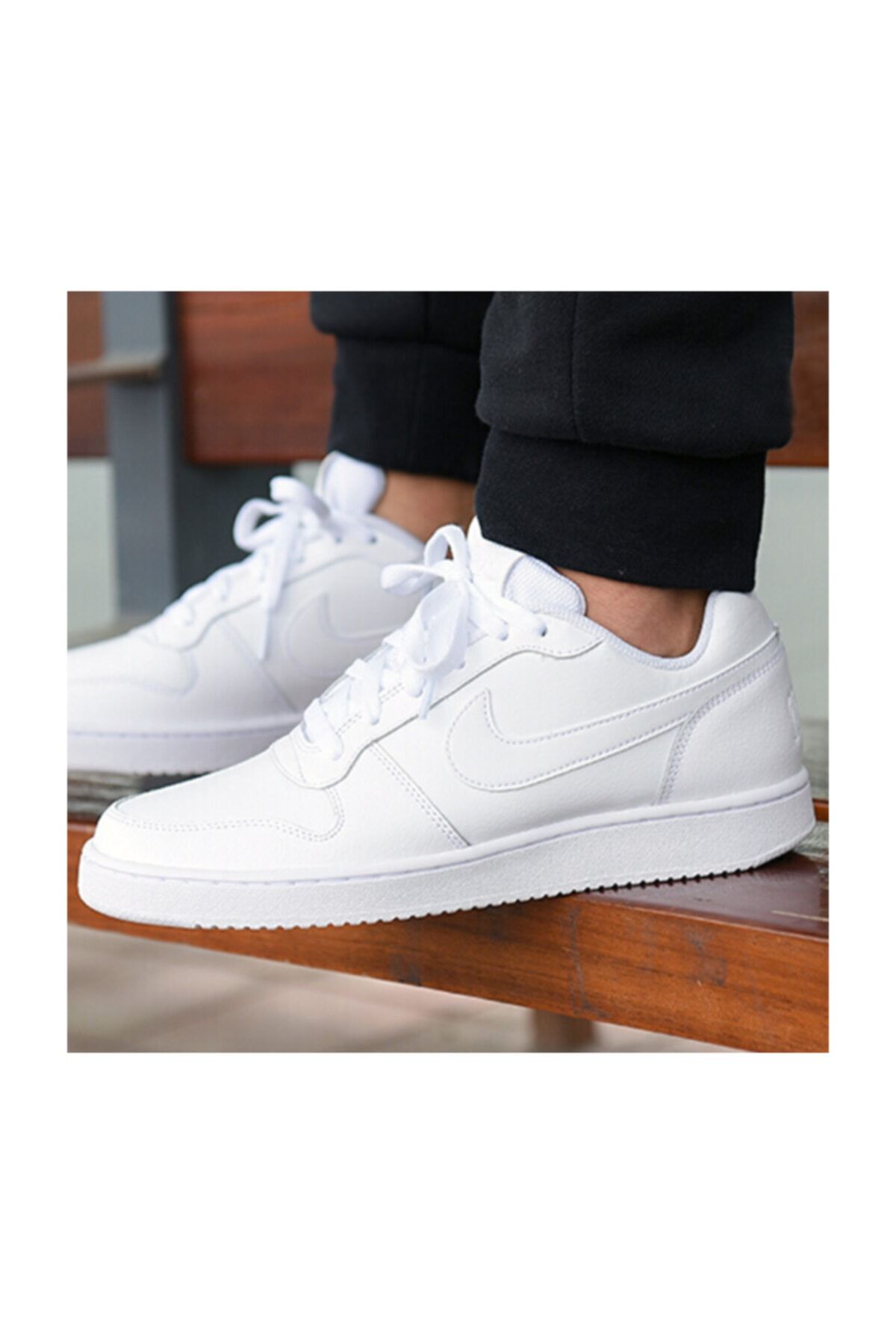 Nike Unisex Beyaz Ebernon Low Gunluk Yuruyu Spor Ayakkab Fiyat Yorumlar Trendyol