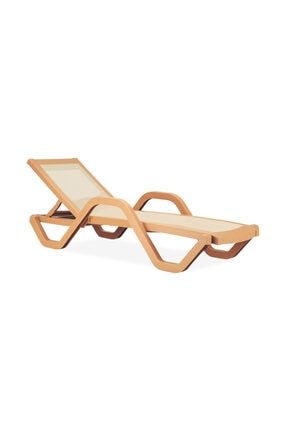 papatya sezlong minderi teak ekru