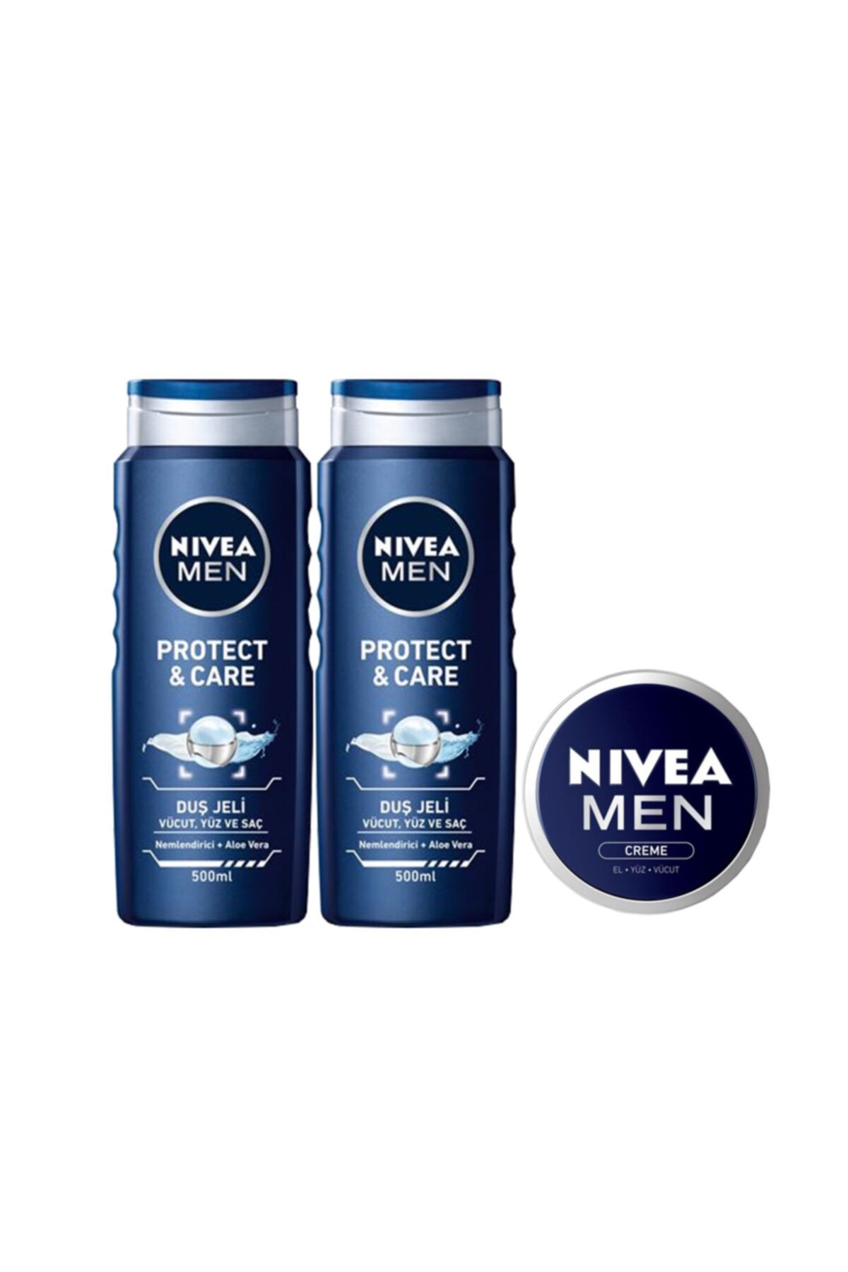 Nivea Protect Care Dus Jeli 500 Ml X 2 Adet Men Krem 30 Ml Fiyatlari Ozellikleri Ve Yorumlari En Ucuzu Akakce