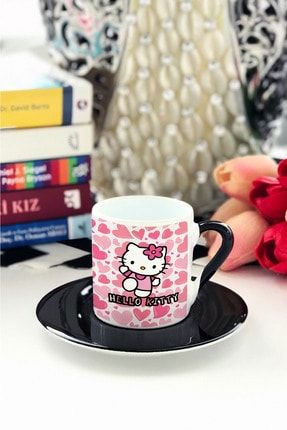 Hello Kitty Türk Kahvesi Fincanı Siyah hdyln71cocuksyhtk