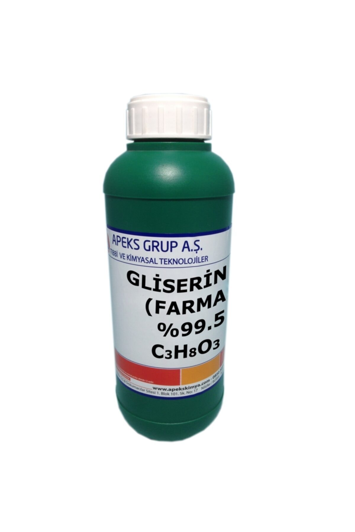 APEKS Gliserin ( Farma ) - %99.5 - C3h8o3 - 1 Kg