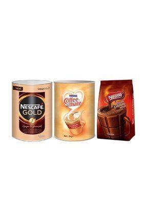 Gold Kahve 900g + Coffe Mate 2 Kg + Sıcak Çikolata 1 Kg 8691001600025