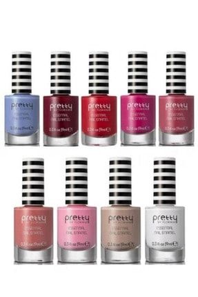 Pretty By Flormar Flormar Pretty Essential Oje En Cok Tercih Edilen Oje Serisi 9lu Oje Seti Trendyol
