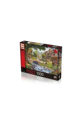 Summer Village Stream 1000 Parça Puzzle ks-sm1000