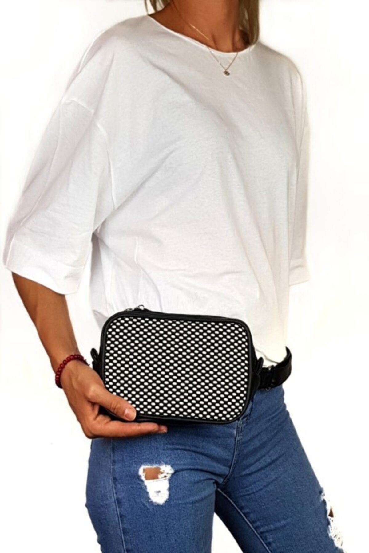 Ay e Teyze nin antalar Bum Bag Black Trendyol