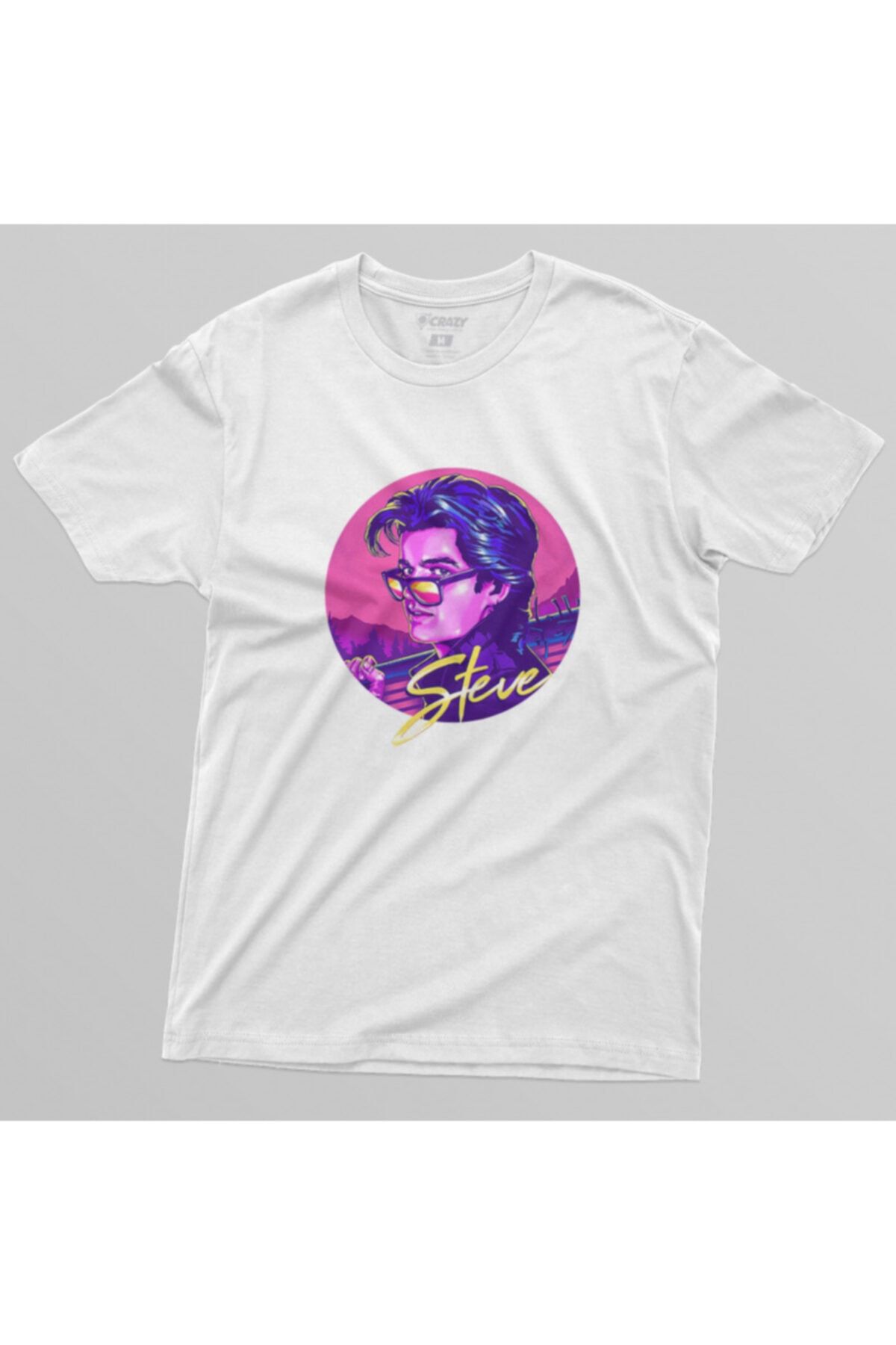 Crazy-Stranger Things 80s Steve Harrington Men's T-Shirt 4