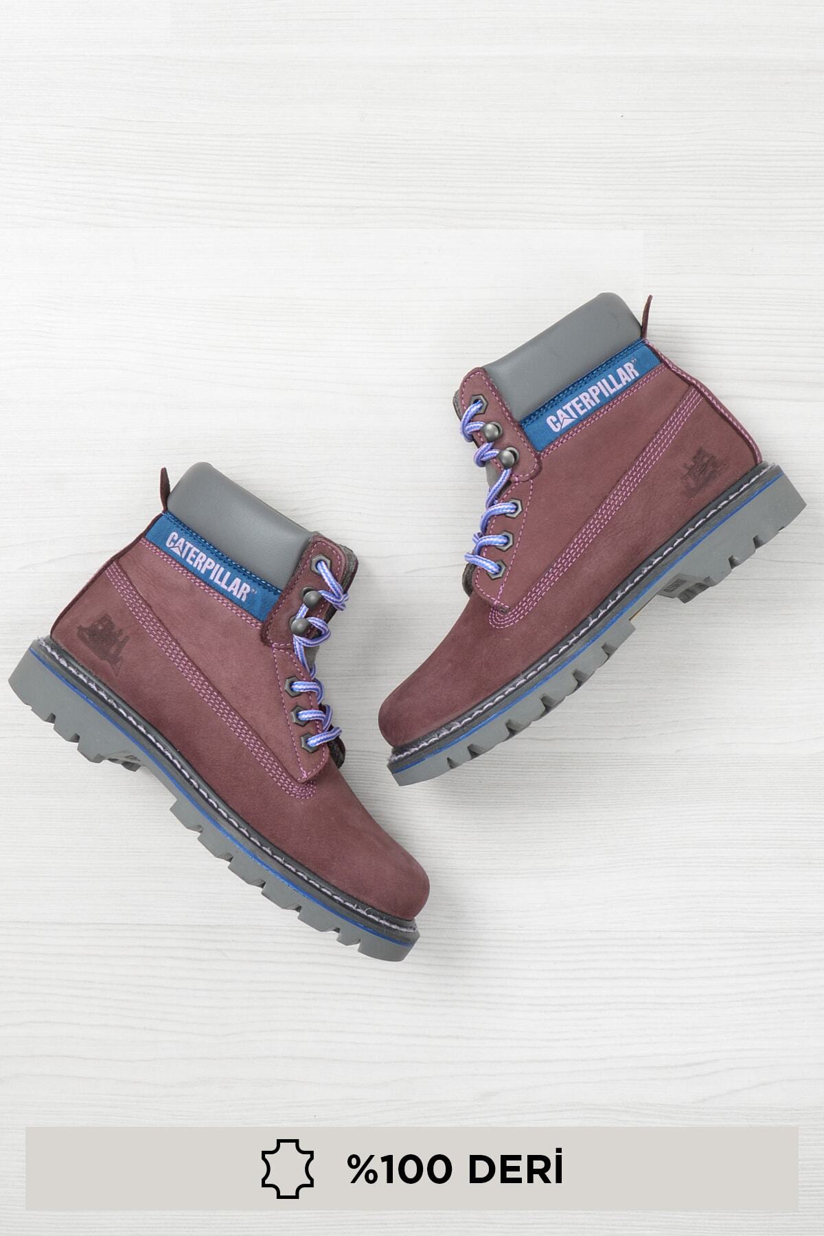 Cat-Colorado Basic Spice Purple Nubuck Women's Boots 1