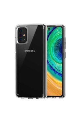 Samsung Galaxy A51 Kılıf Coss Şeffaf Sert Kapak Şeffaf krks55318935241