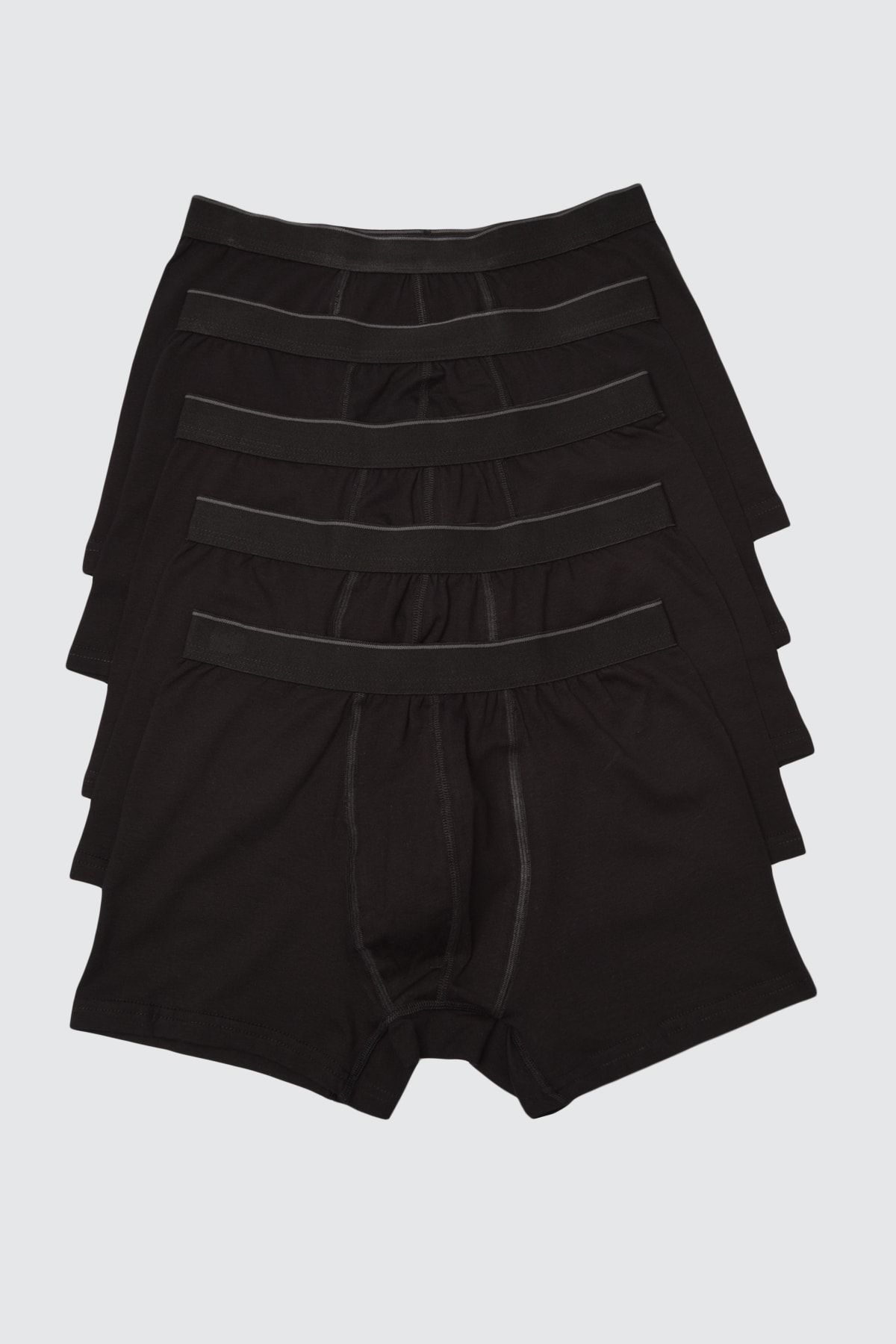 Trendyol Collection 5 db fekete boxert tartalmazó csomag - TMNAW21BX0018