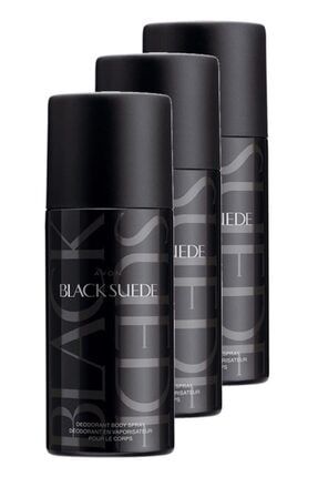 Black Suede Erkek Deodorant 150 Ml. Üçlü Set DEO1006-3