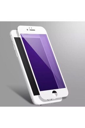 Iphone 6s Plus 5d-6d Kırılmaz Temperli Cam-anti Bluray Mavi -mat Cam-(renk Beyaz) MAVİ-KIRILMAZ-CAM-İPHONE6PLUS