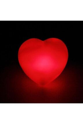 3 Adet Masa Üstü Dekor Işıklı Kalp Kırmızı Led Işıklı Lamba KLŞDİŞLSKF