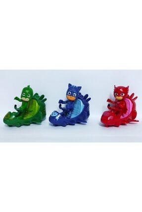 Pj Maskeliler Kedi Cocuk Ve Doktor Karakterleri Ve Kertenkele Cocuk Arabasi 3 Lu Set Trendyol