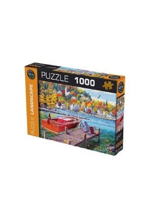 Rıhtımda Sandal Manzara 1000 Parça Puzzle LTS.PUZZLE.01