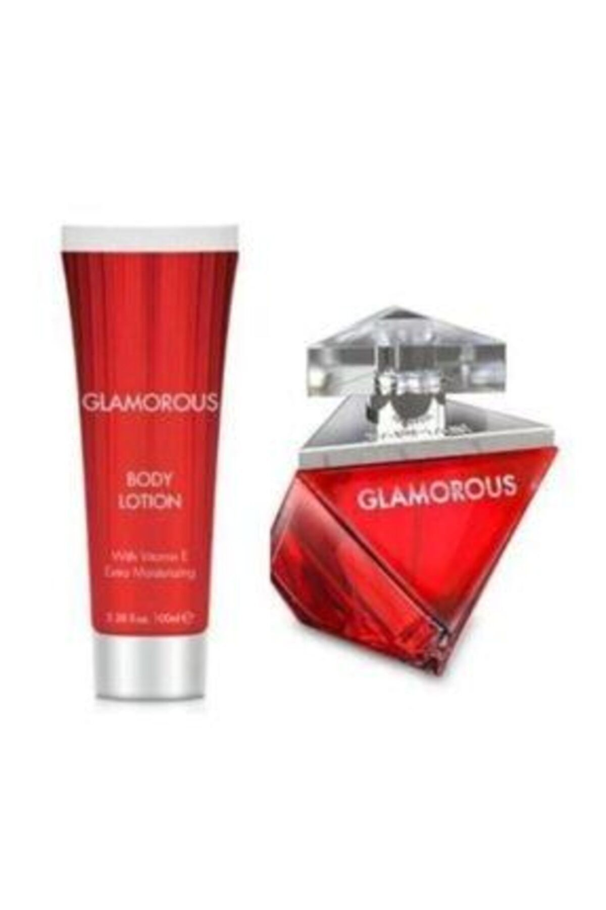 عطر و لوسیون بدن زنانه Glamorous Edp 50 ml 100 ml Farmasi
