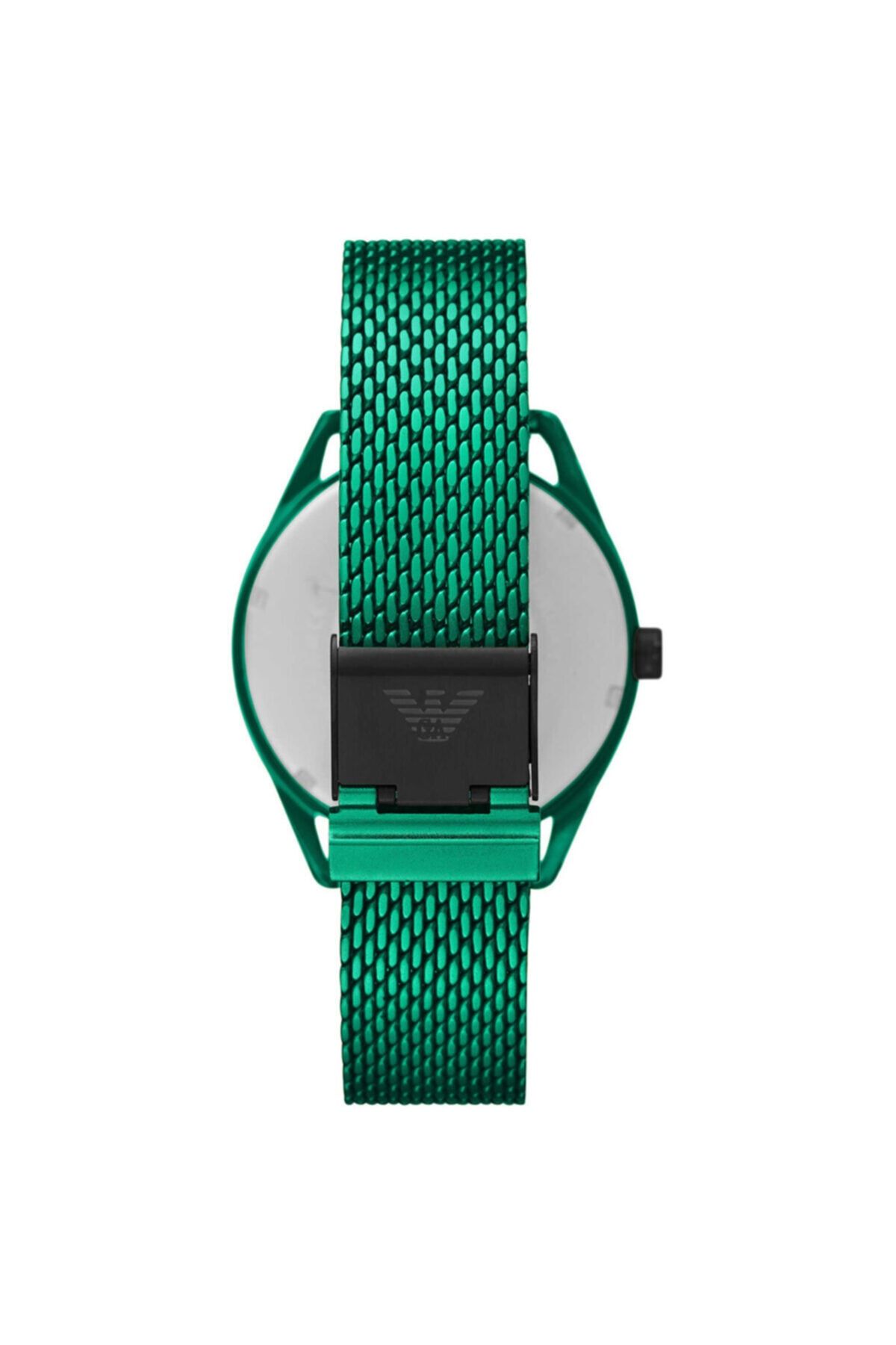 Green armani watch deals