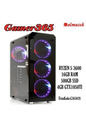 Game R365 Ryzen 5 3600 16gb 1tb 240gb Ssd 8gb Rx580 Oc Masaustu Pc G365029 Trendyol