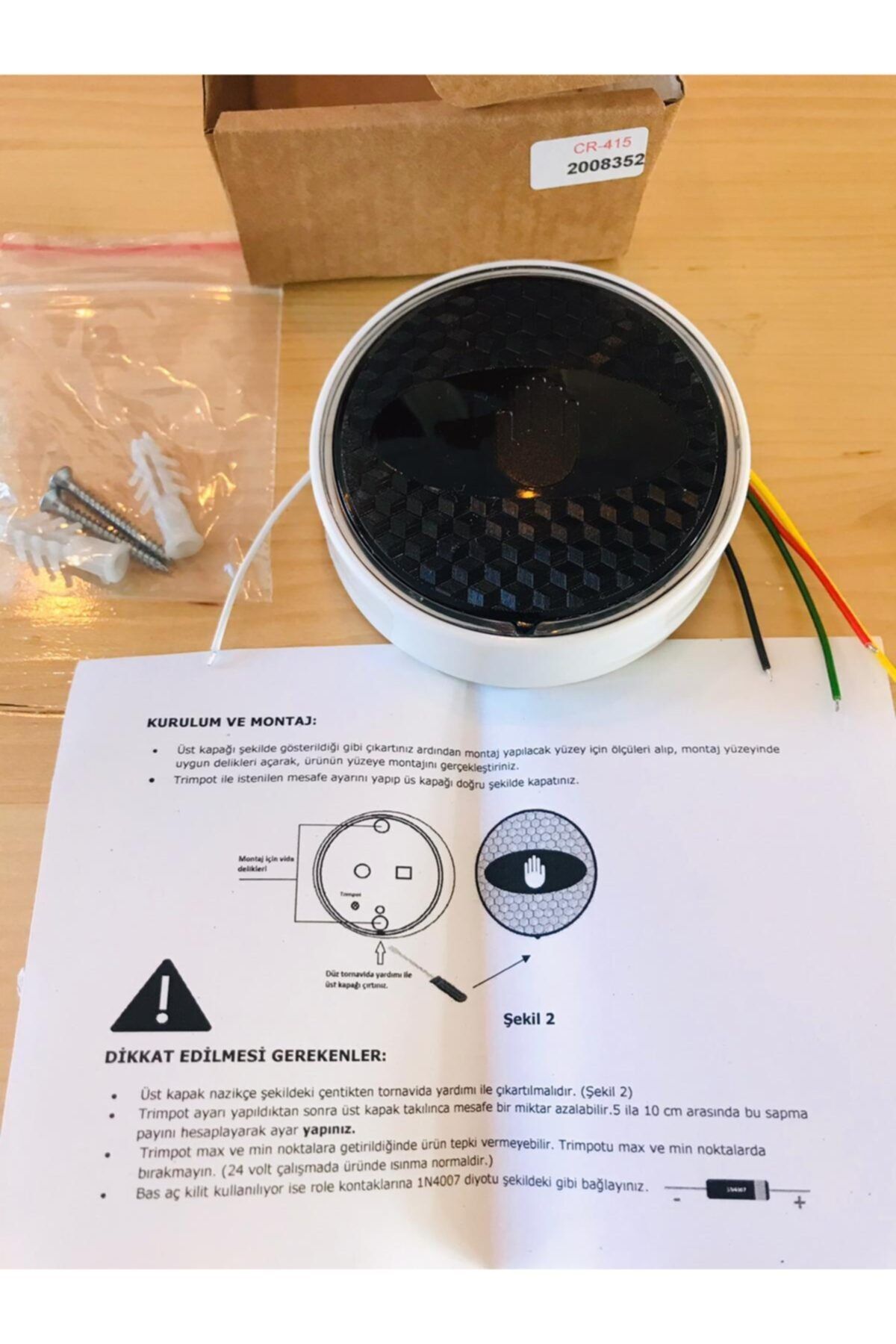 Moonwell-Hand Sensor - Non-Contact Transition - Crossway Cr-415 3