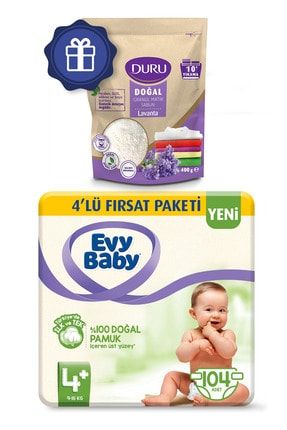 Evy Baby Bebek Bezi 4 Numara Maxi 162 Adet Ve 2 Paket Islak Havlu Trendyol