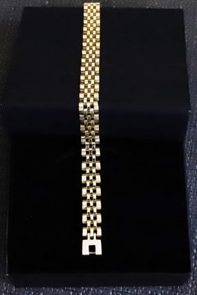 Gold Renkli Watchband Erkek Bileklik MYRBILE0032