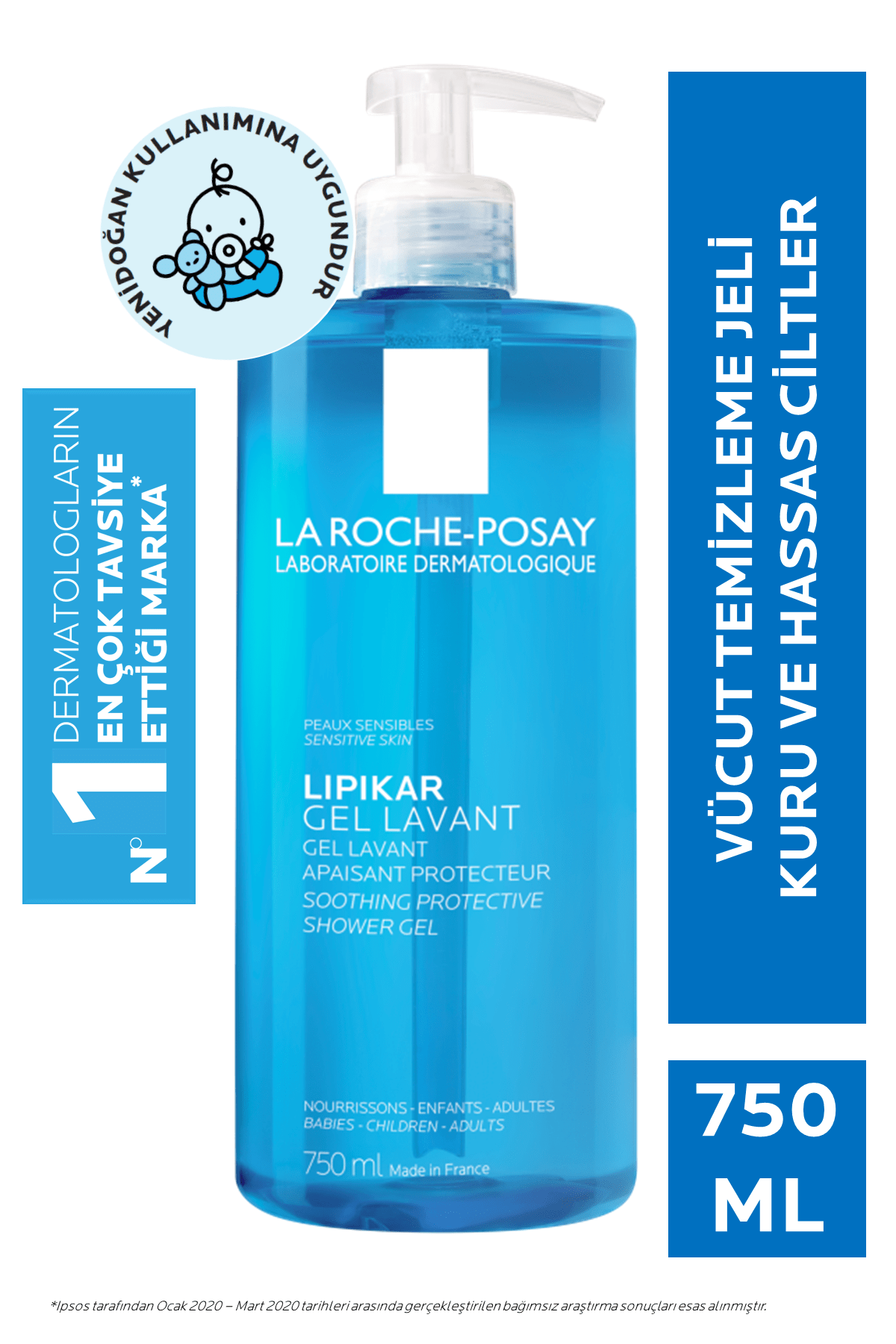 La Roche Posay Lipikar Gel Lavant Tum Aile Icin Koruyucu Yatistirici Vucut Jeli 200 Ml 3337872418778 Trendyol