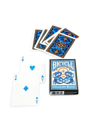 Dragon Back Mavi Iskambil Oyunu Kartı Kartları Kağıdı 5855569