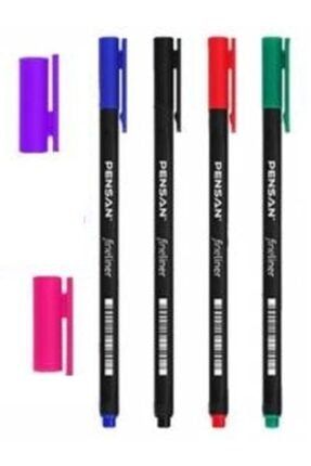 Fineliner Keceli Kalem Seti 10 Degişik Renk +hediye 6+4