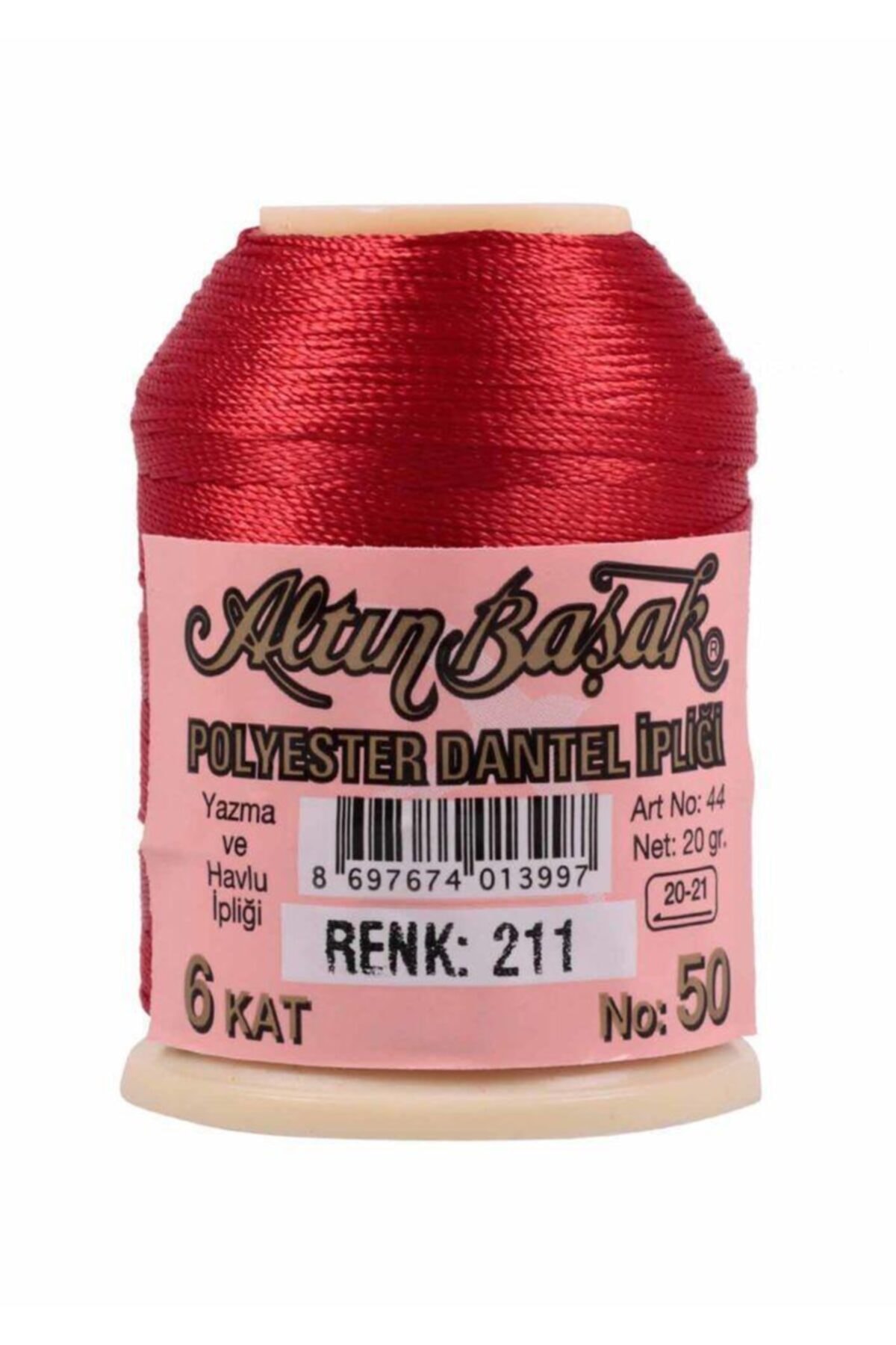 Genel Markalar Altınbaşak Polyester 211 Dantel İpliği 20 Gr yazma ipi