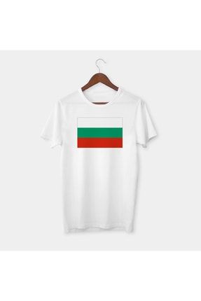 Bulgaristan Bayrağı Baskılı Tişört T1425