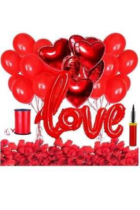 Sevgililer Günü Love Imza Balon Set (326 Parça) 326pack