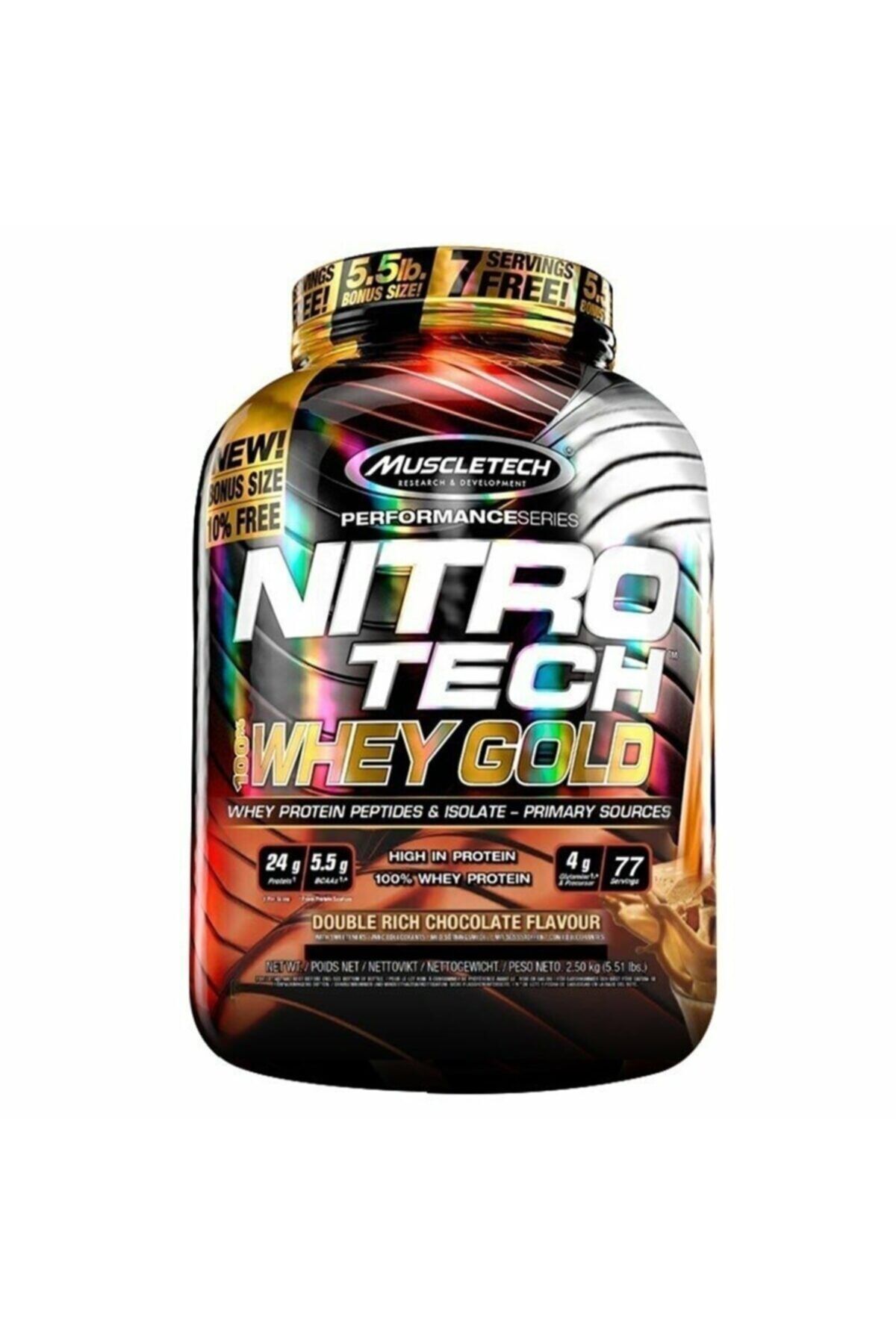 Muscletech Nitrotech %100 Whey Gold Protein 2500 Gr - Vanilya 7711