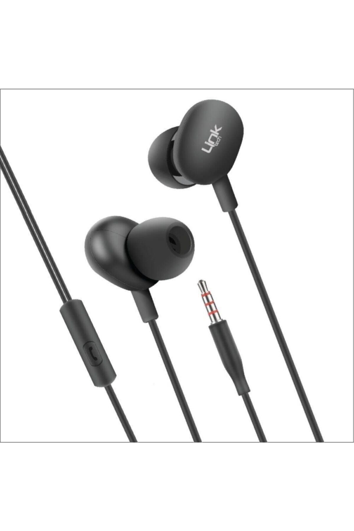 link tech telefon kulakligi siyah spor