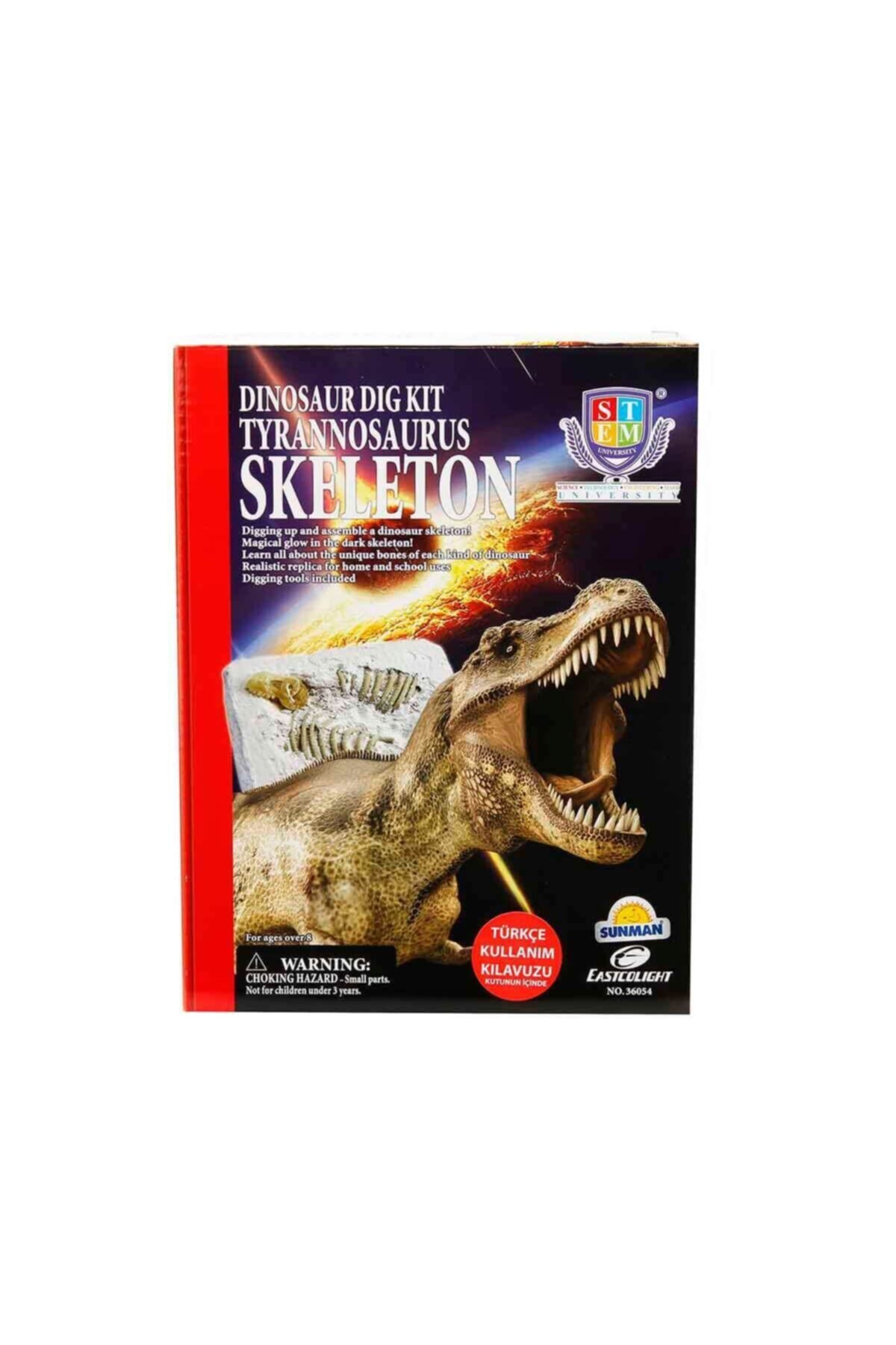 EASCOLIGHT Dinozor Kazma Kiti Tyrannosaurus İskeleti