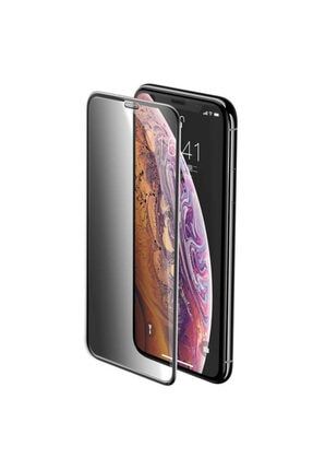 Apple Iphone X-xs Uyumlu Hayalet Ekran Koruyucu Full Cover Ips Mat Gizlilik Filtreli HDEKRN0586