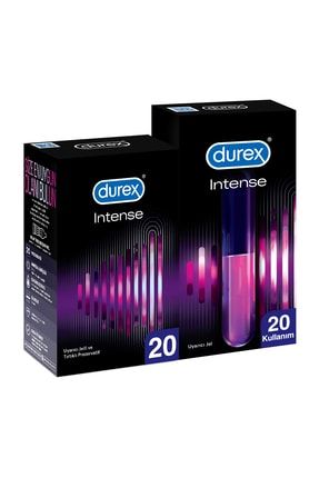 Intense Prezervatif 20'li+ Intense Uyarıcı Jel 10 Ml 86905705450057