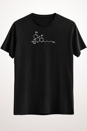 Erkek Siyah Cannabis Essential T-Shirt GR1463