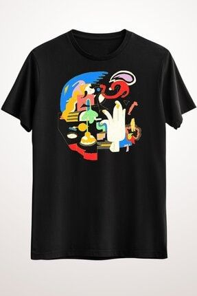 Erkek Siyah Faces - Mac Miller Classic T-shirt GR1917