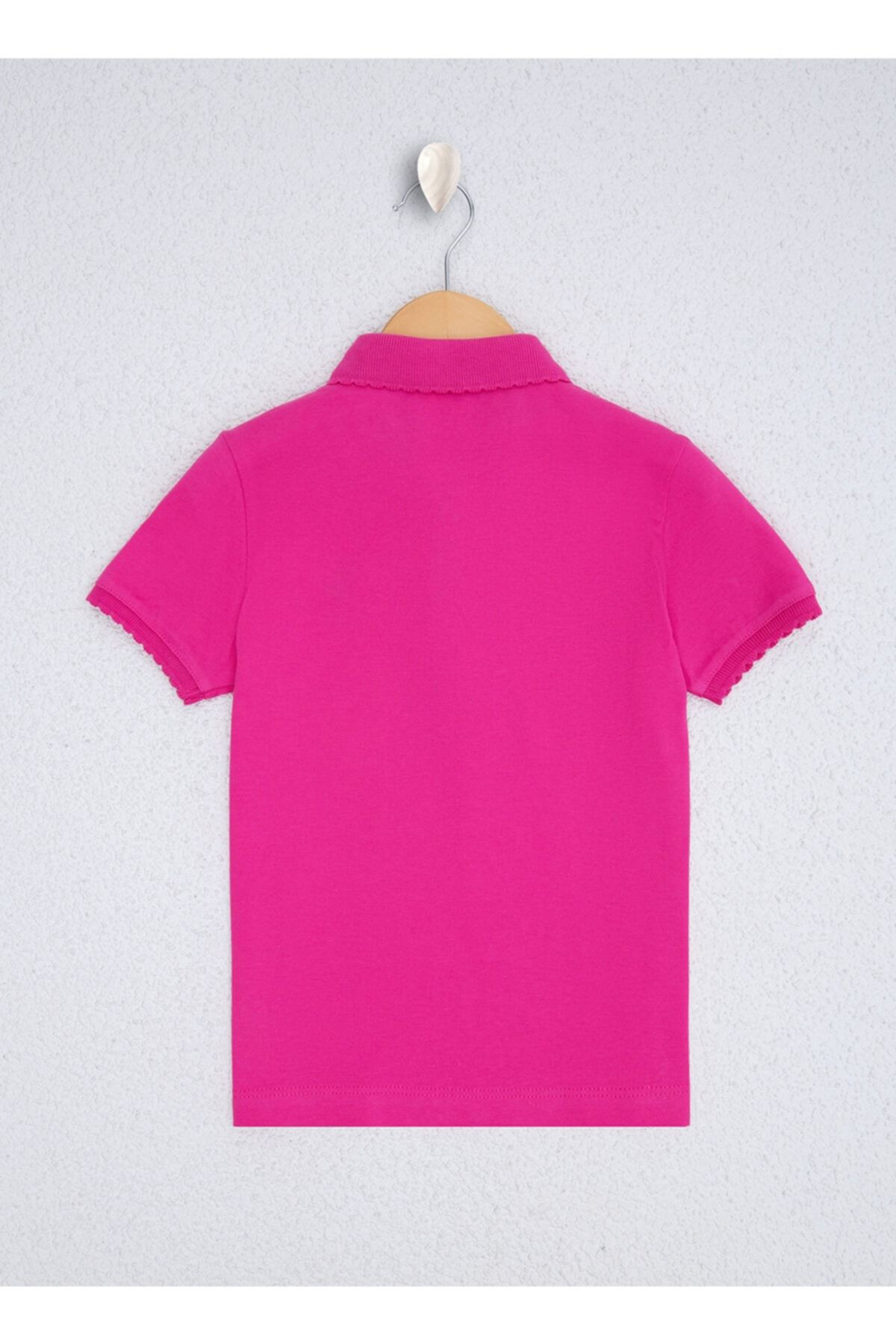 Dark pink polo shirts online