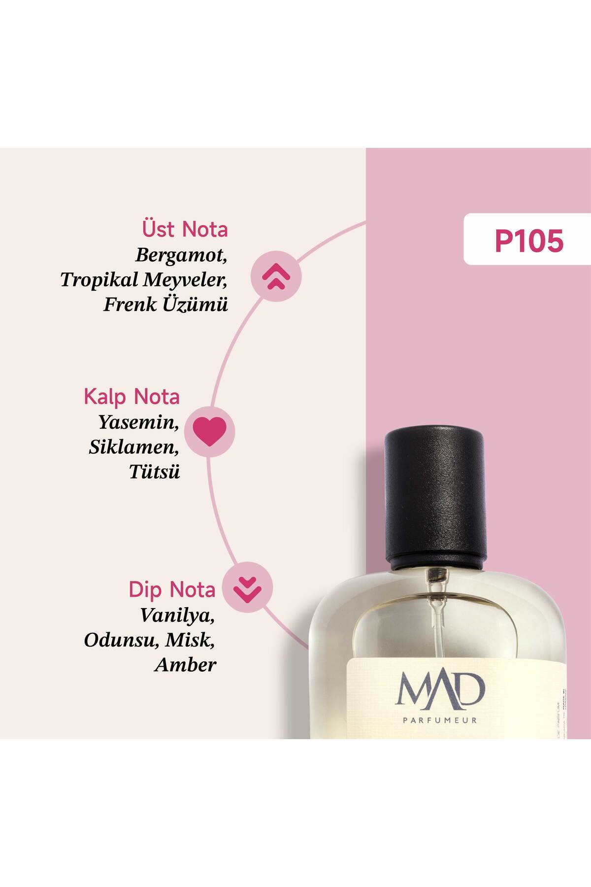 عطر زنانه مد P105 سلیکتیو 50 میلی لیتر
