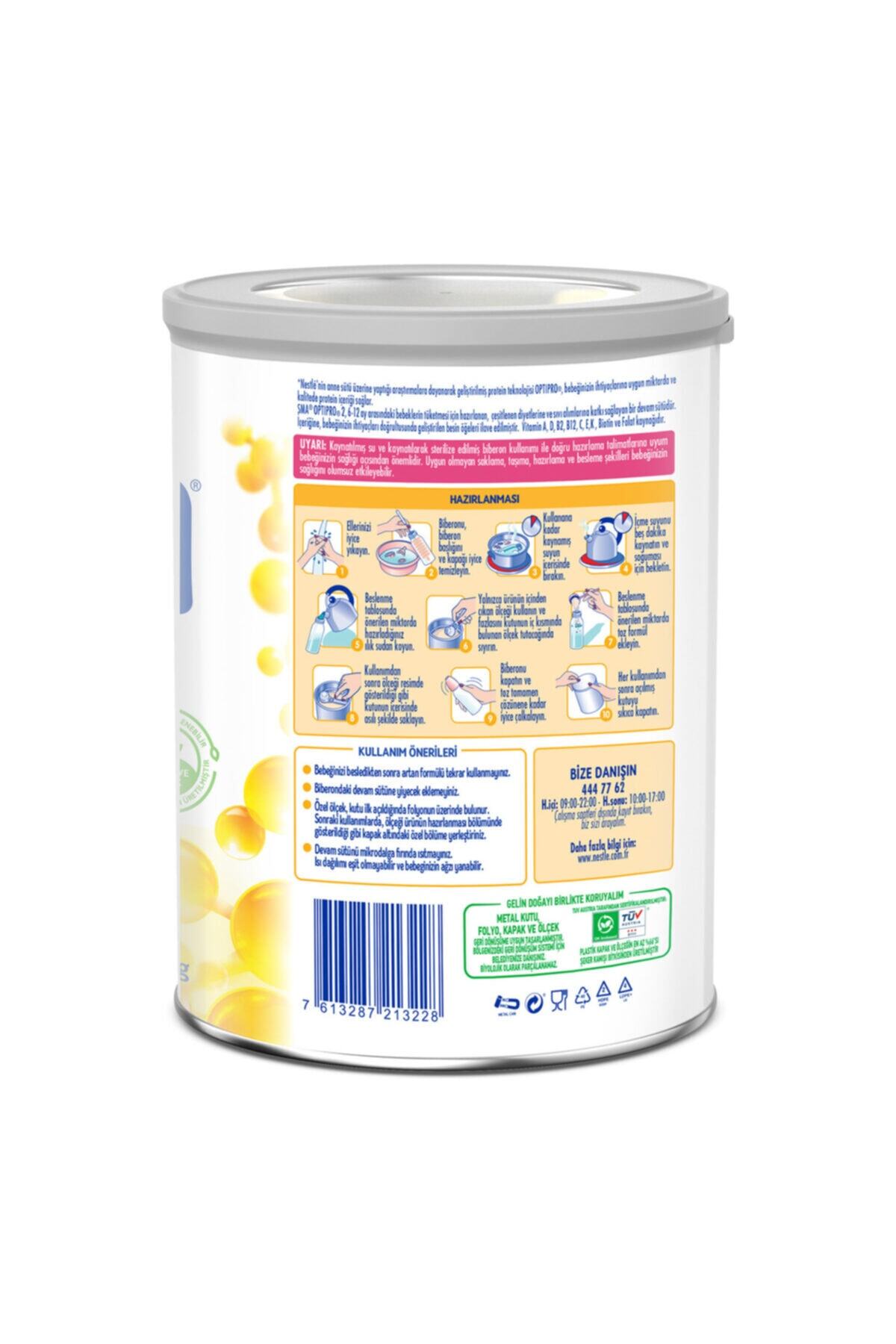 SMA Optıpro Probiyotik 2 400g 6-12 Ay Bebek Sütü fotoğrafı 2 (önizleme)