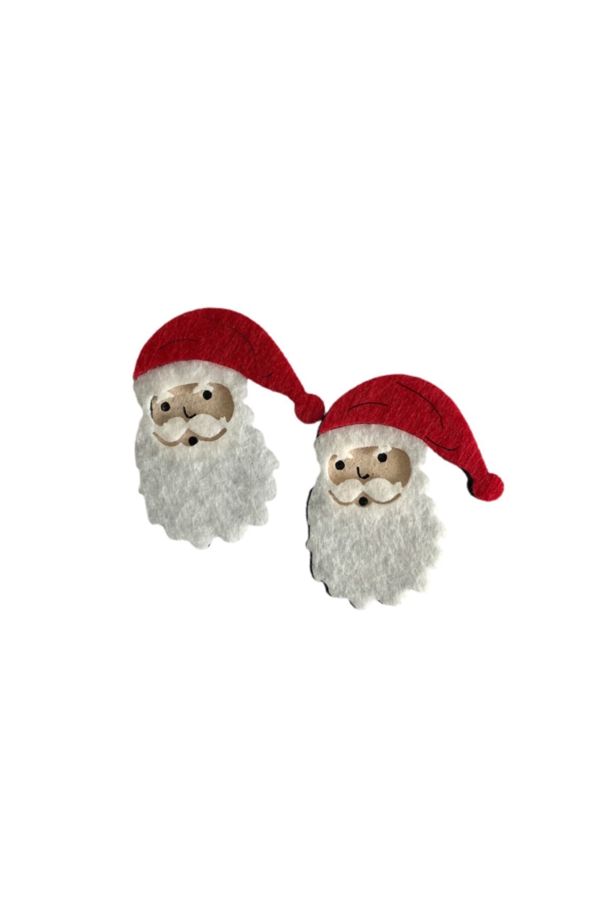Yumuşakkeçe Keçe Figür Noel Baba-6 Cm 5 Adet