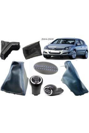 Opel Astra H Vites Körüğü + El Freni Körüğü + Vites Topuzu 6 Ileri Mavi Dikiş VTS0000000323-7