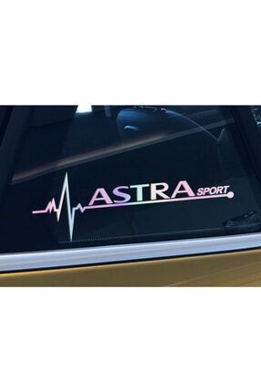 Opel Astra Yan Cam Sticker Oto Kapı Çıkartma Renk Değiştiren 20 Cm X 7 Cm OZ2258