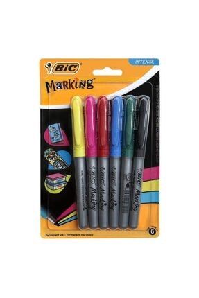 Marking Color Permanent Marker 6 Renk Blister 259684