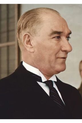 Dünya Lideri Mustafa Kemal Atatürk 30 X 45 Cm Kuşe Poster Silindir Kutulu Kargo 3217569817396