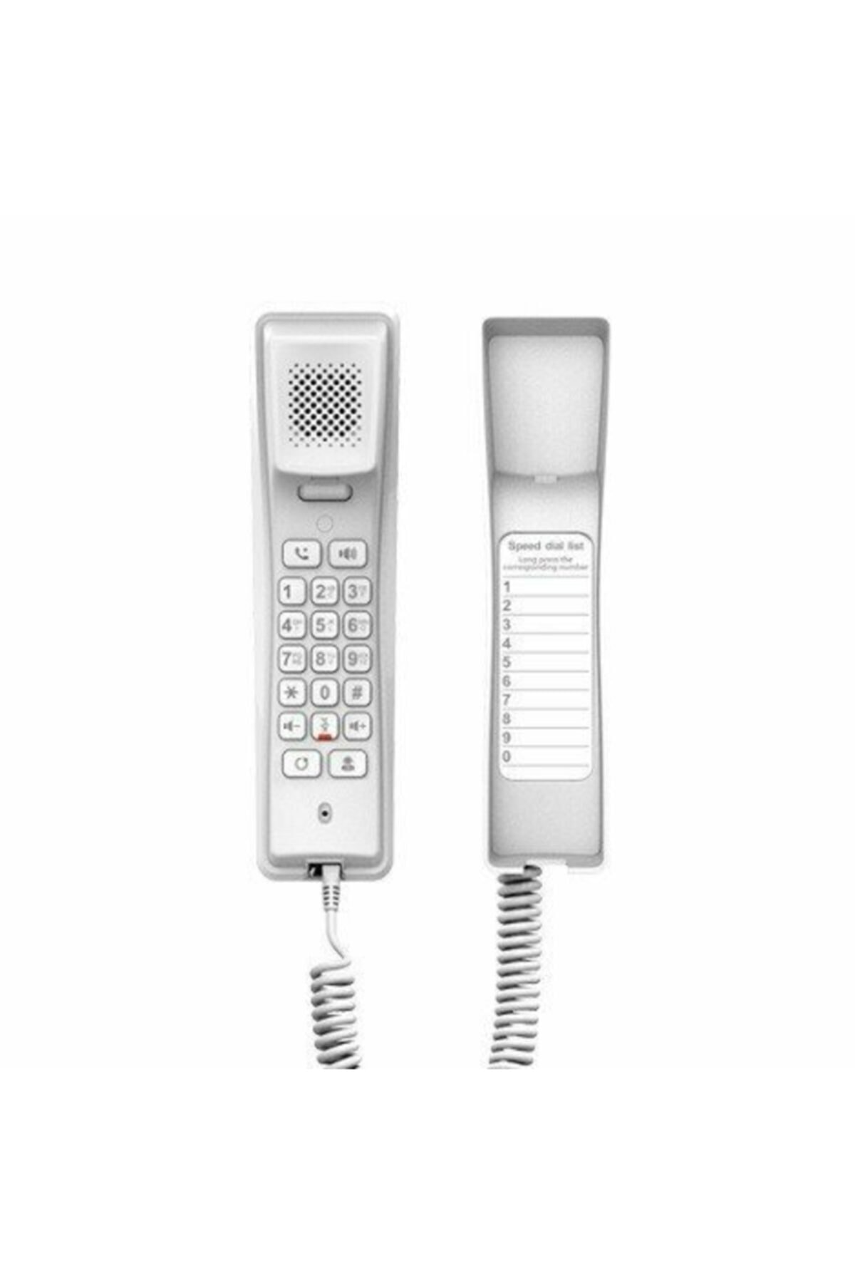 H2u Kompakt Ip Telefon Masaüstü Telefon Otel Telefonu Duvar Telefonu