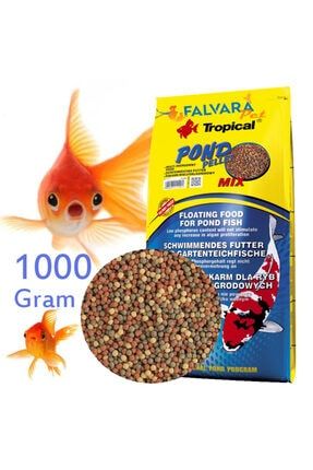 1000 Gram Pond Pellet Mix-granül Balık Yemi trppelletmix-1000