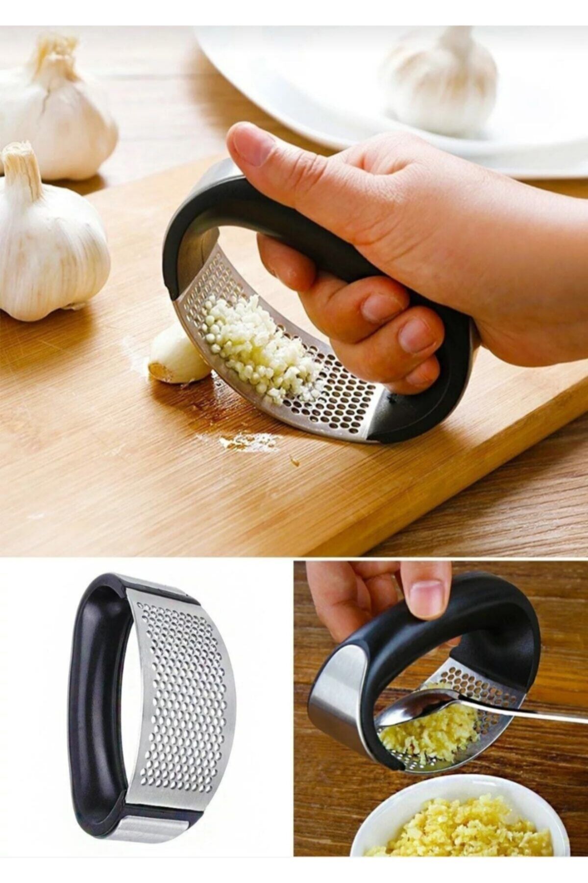 Garlic crusher top