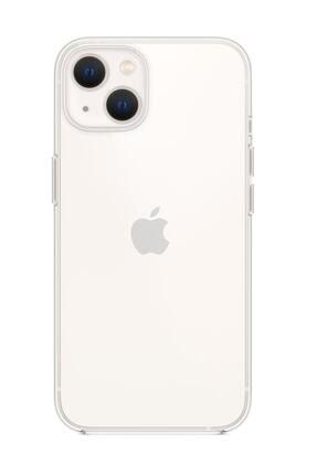 Iphone 13 Uyumlu Silikonlu Şeffaf Telefon Kılıfı MC13BSEFFAF01