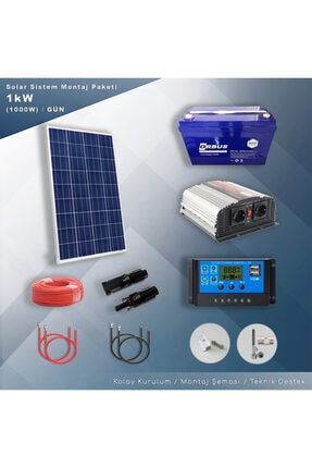 1 Kw Solar Paket Sistem PRA-3126276-7406